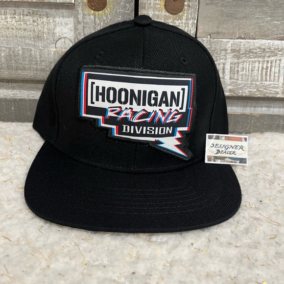 Hoonigan Other - Authentic Hoonigan Racing Adjustable Snap Back Cap Black NWOT